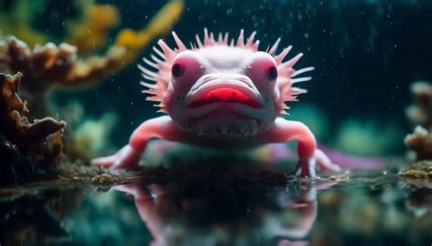  Axolotl: These Elusive Water Salamanders Are Masters of Regeneration, With Gills Remaining Throughout Their Lives!